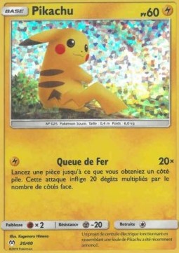 Pikachu  (MCD19F 20)
