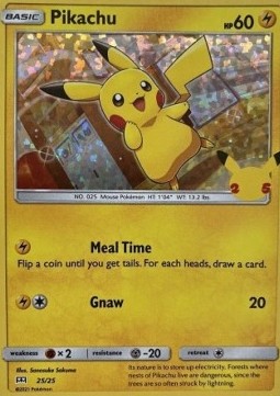 Pikachu  (MCD25 25)