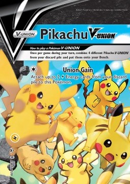 Pikachu V-UNION  (SWSH 139)