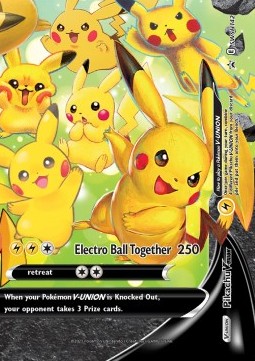 Pikachu V-UNION  (SWSH 142)