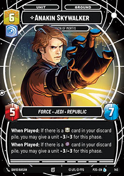 Anakin Skywalker, Champion of Mortis (V.1)