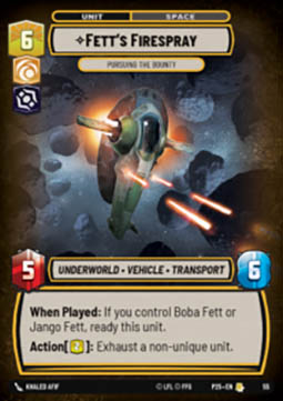 Fett's Firespray, Pursuing the Bounty