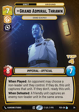 Grand Admiral Thrawn, Grand Schemer (V.2)