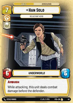 Han Solo, Reluctant Hero