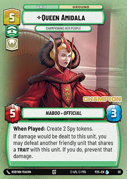 Queen Amidala, Championing Her People (V.4)
