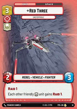 Red Three, Unstoppable