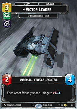 Victor Leader, Leading from the Front (V.1)