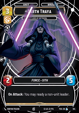 Darth Traya, Lord of Betrayal (V.1)