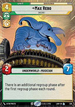 Max Rebo, Encore! (V.1)