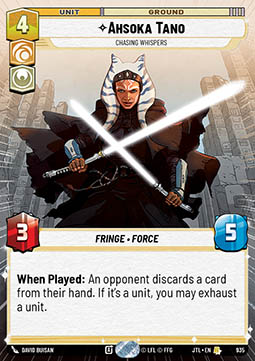 Ahsoka Tano, Chasing Whispers (V.2)