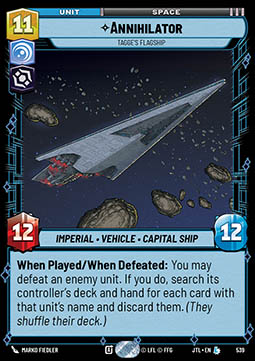 Annihilator, Tagge's Flagship (V.2)