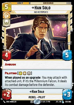 Han Solo, Has His Moments (V.1)