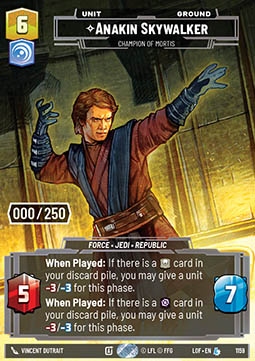 Anakin Skywalker, Champion of Mortis (V.5)