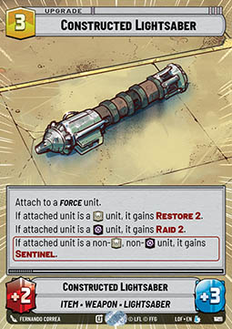 Constructed Lightsaber (V.2)