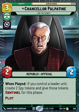 Chancellor Palpatine, I Am the Senate (V.2)