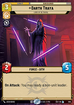 Darth Traya, Lord of Betrayal (V.2)