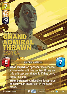 Grand Admiral Thrawn, Grand Schemer (V.4)