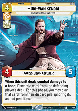Obi-Wan Kenobi, Finding What Doesn't Exist (V.1)
