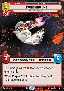 Punishing One, Takes No Prisoners (V.2)