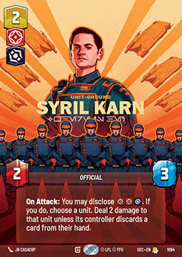 Syril Karn, Where Is He? (V.4)