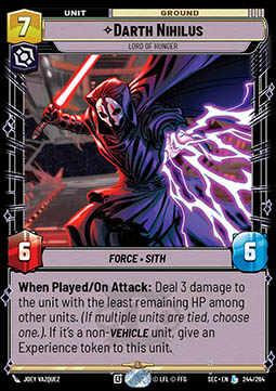 Darth Nihilus, Lord of Hunger (V.1)