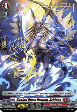 Sealed Blaze Dragon, Arhinsa [D Format]