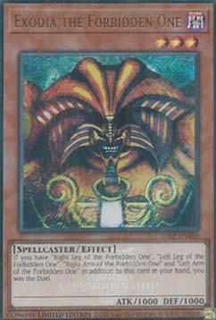Exodia the Forbidden One (V.1 - Ultra Rare)