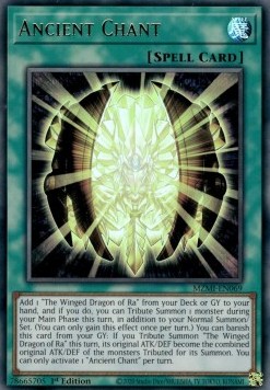 Ancient Chant (V.1 - Ultra Rare)