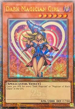 Dark Magician Girl (V.5 - Quarter Century Secret Rare)