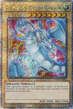 Blue-Eyes White Dragon (V.1 - Quarter Century Secret Rare)