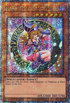 Dark Magician Girl (V.4 - Quarter Century Secret Rare)