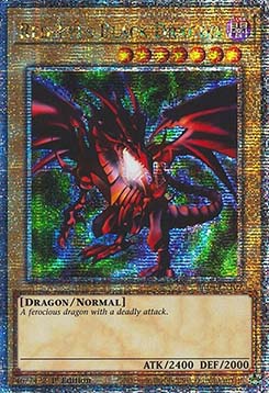 Red-Eyes Black Dragon (V.4 - Quarter Century Secret Rare)