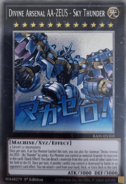 Divine Arsenal AA-ZEUS - Sky Thunder (V.2 - Starlight Rare)