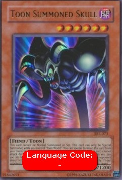Toon Summoned Skull (V.2 - Ultra Rare)