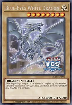 Blue-Eyes White Dragon (V.2 - Rare)